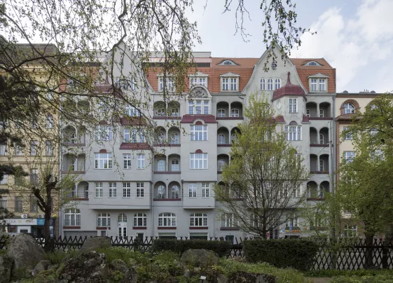 Skupina nájemních domů Josefa Műllera (Kotlářská). Foto: Tomáš Souček